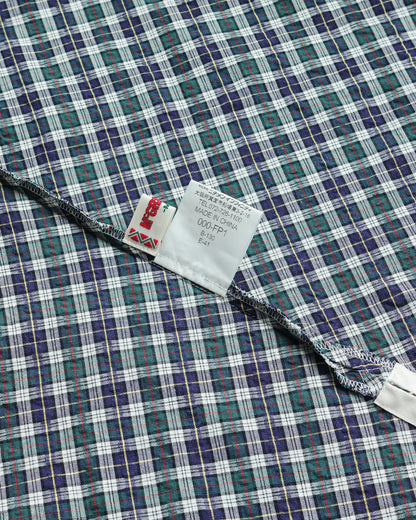 MCGREGOR Plaid 3/4 Sleeve Scoop Neck Top 格子中袖低圓領上衣 | KOMMONS