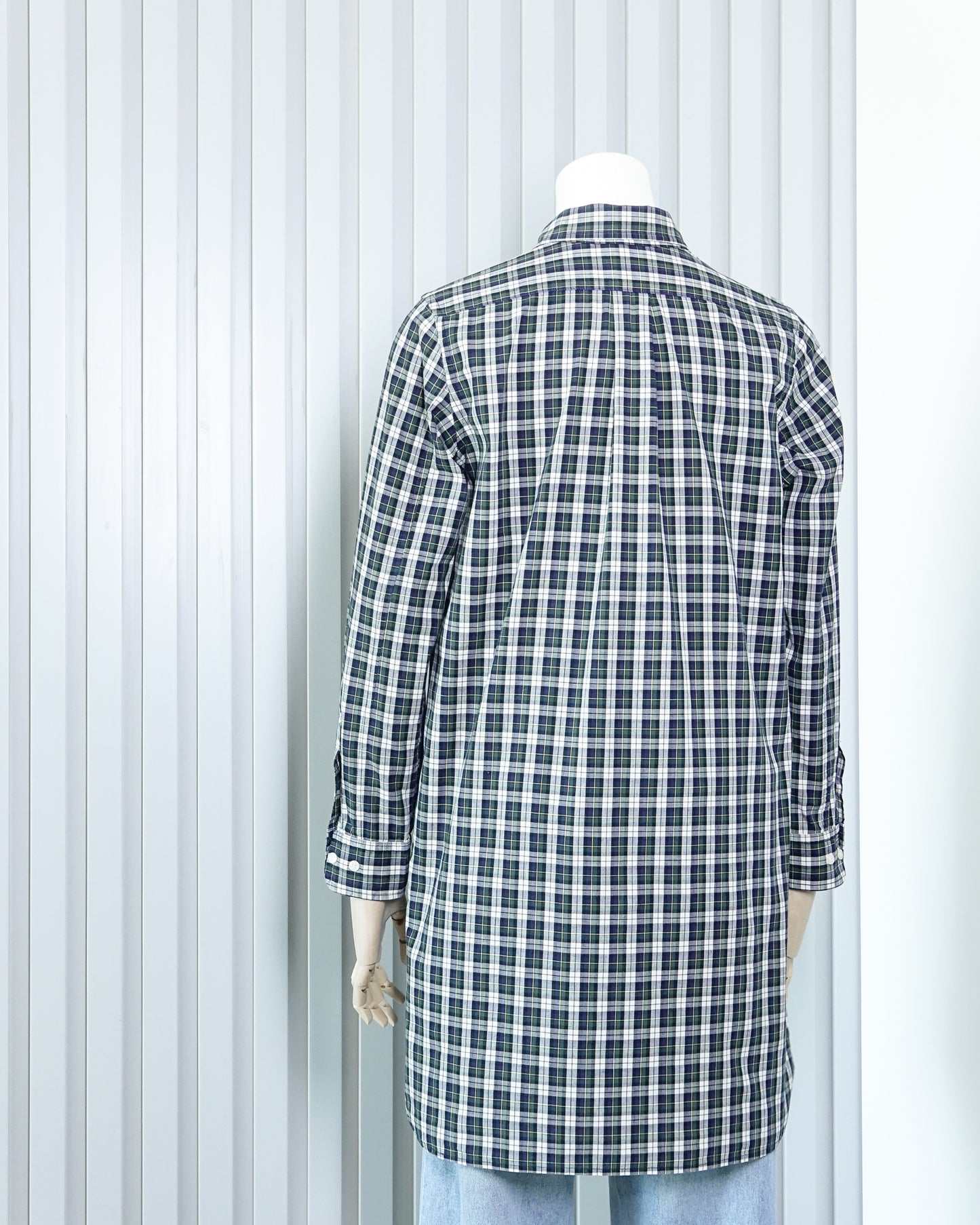 BEAMS HEART Plaid Long Shirt 格子長恤衫 | KOMMONS