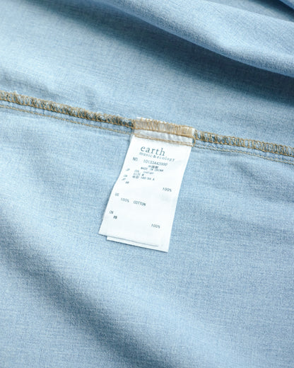 EARTH MUSIC & ECOLOGY Denim Shirt 牛仔恤衫 | KOMMONS