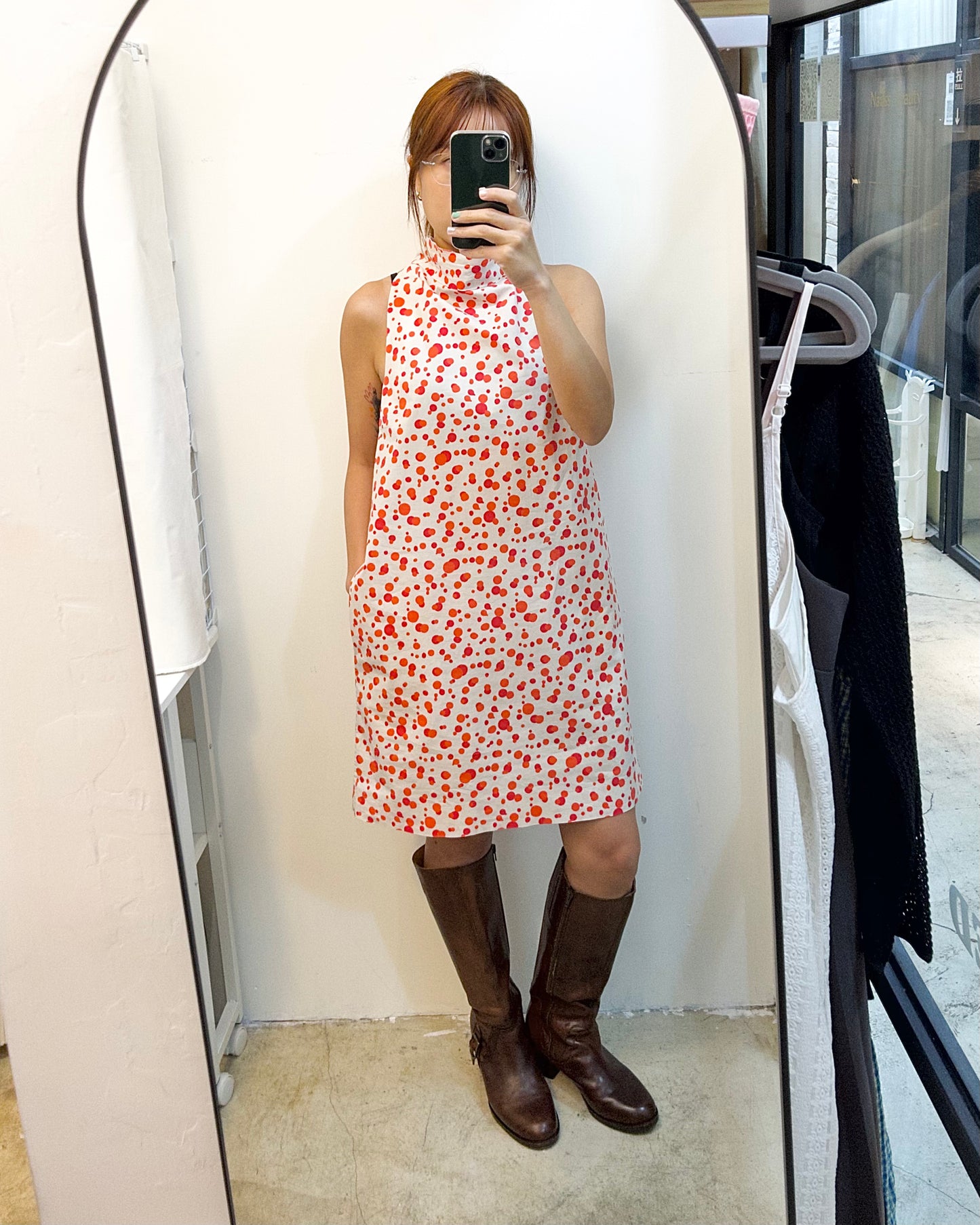 COS Polka Dot Sleeveless Dress 波點無袖連身裙 | KOMMONS
