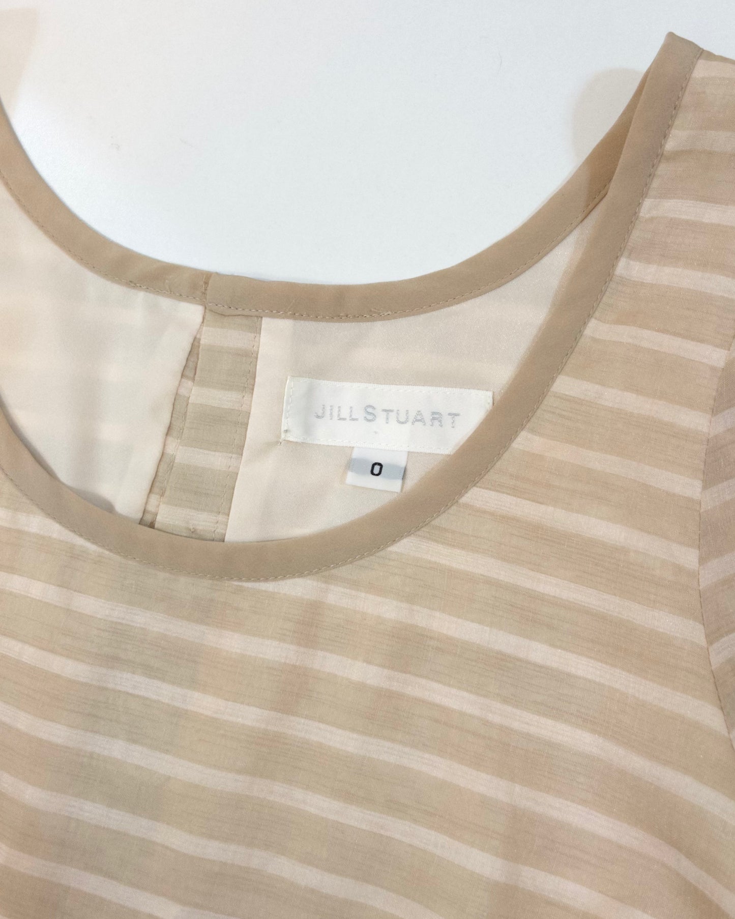 JILL STUART Vintage Striped Short Sleeve Dress 古著橫間短袖連身裙 | KOMMONS
