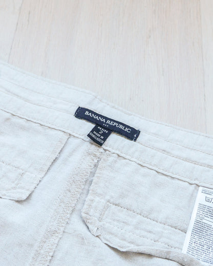 BANANA REPUBLIC Linen Shorts 麻質短褲 | KOMMONS