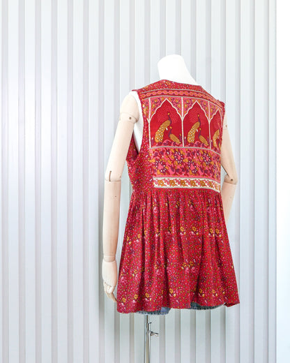 ALL ABOUT AUDREY Bohemiam V-Neck Vest 民族風V領背心 | KOMMONS