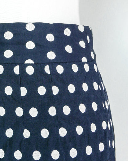 BANANA REPUBLIC Polka Dot Embroidery Pencil Skirt 波點刺繡半截裙 | KOMMONS