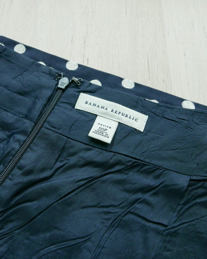 BANANA REPUBLIC Polka Dot Embroidery Pencil Skirt 波點刺繡半截裙 | KOMMONS